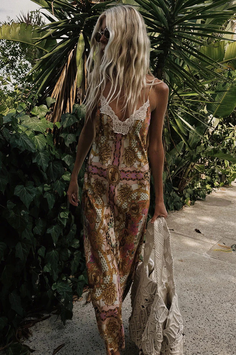 Lovers & Dreamers Strappy Maxi Dress