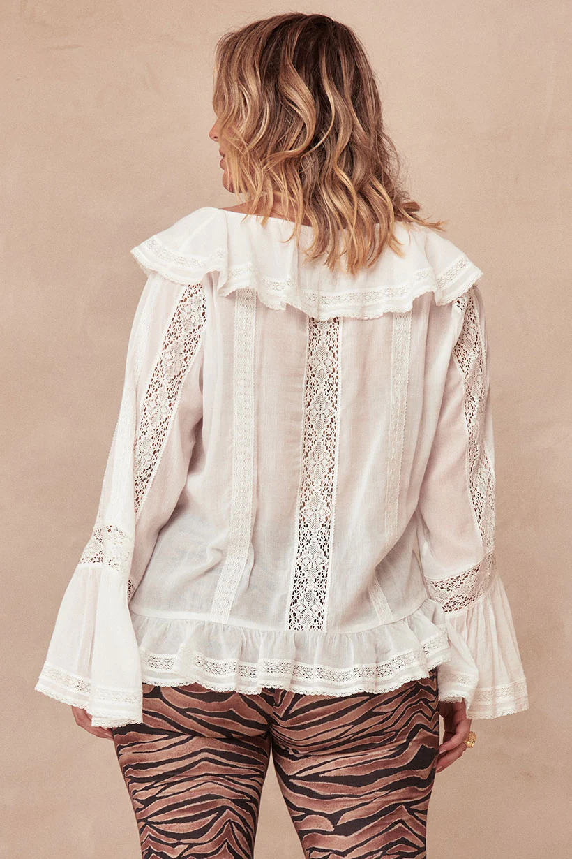 Fleur Lace Frill Blouse 11 Fleur Lace Frill Blouse