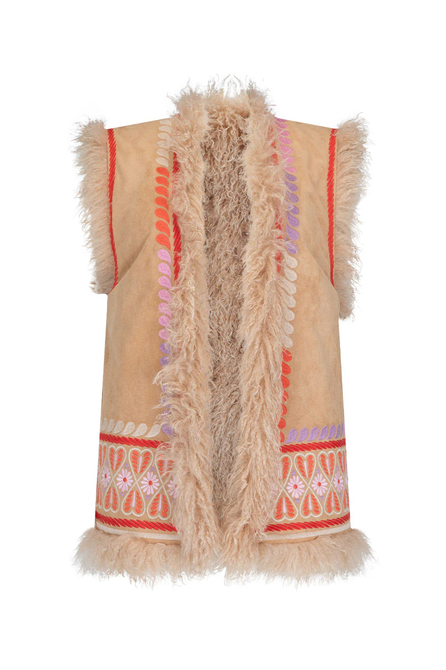 Full Bloom Embroidered Vest 4 Full Bloom Embroidered Vest