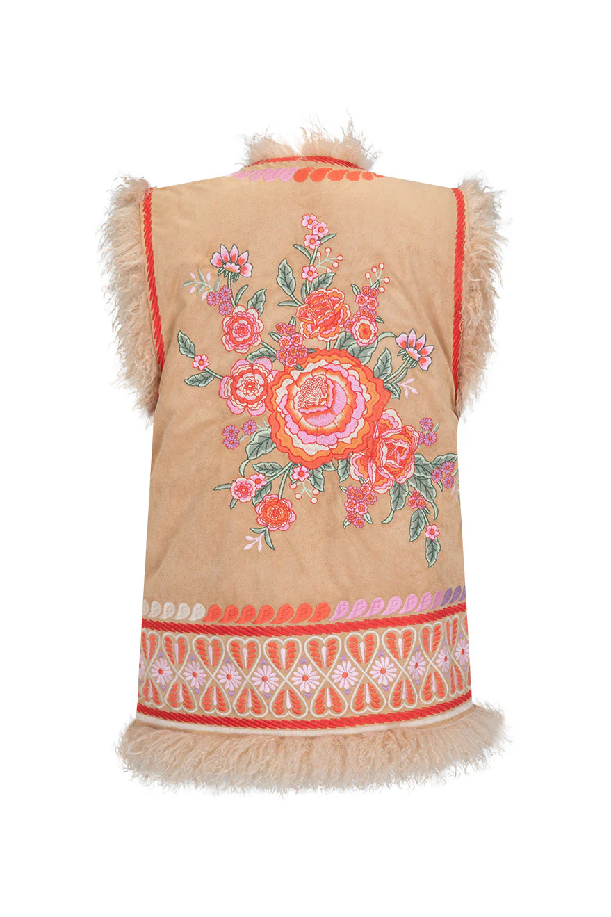 Full Bloom Embroidered Vest 5 Full Bloom Embroidered Vest