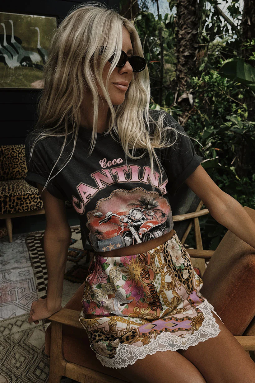 Coco Cantina Biker Tee