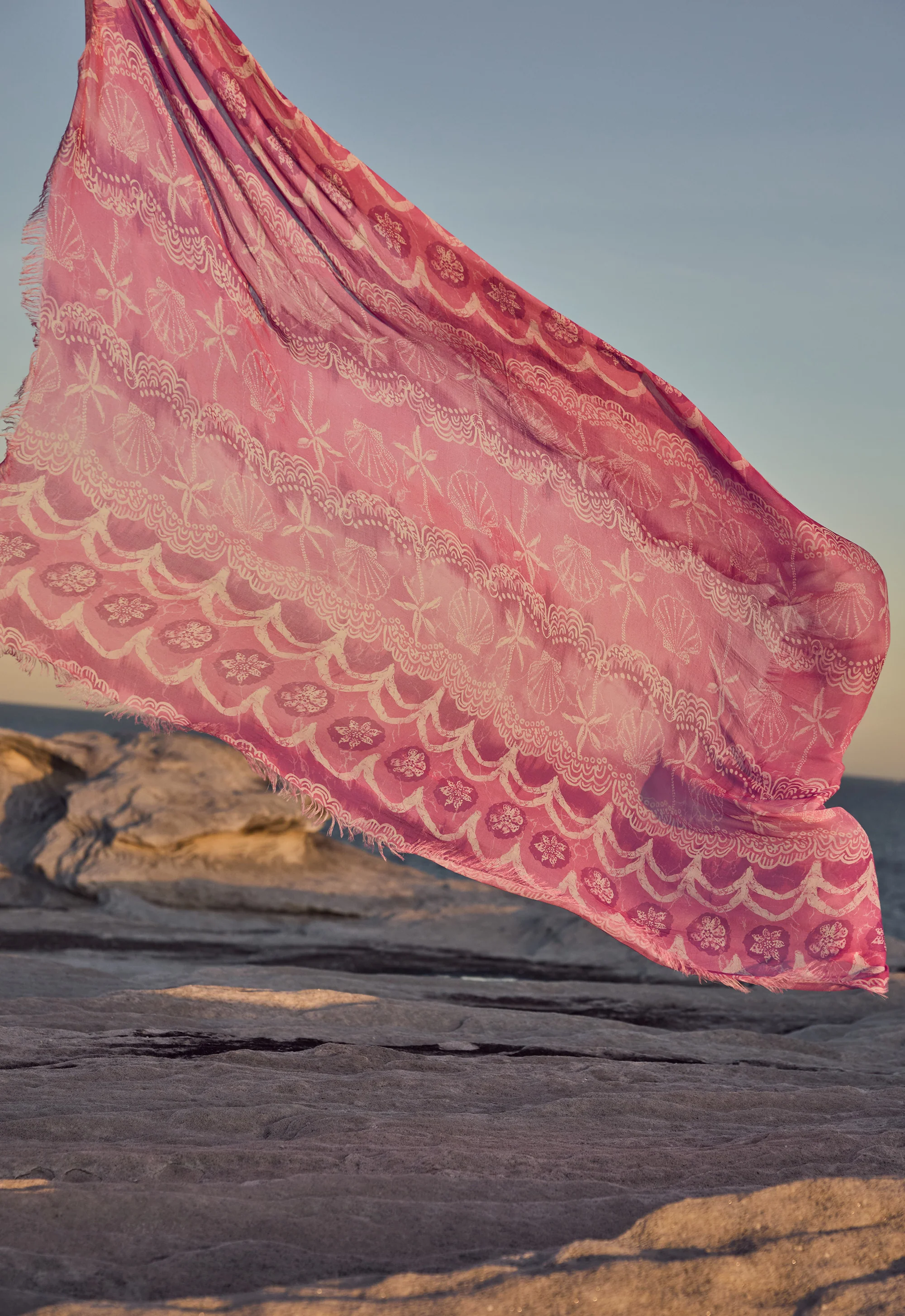 Mermaid Cove Travel Scarf